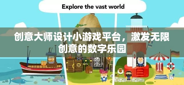 創(chuàng)意大師，激發(fā)無(wú)限創(chuàng)意的數(shù)字游戲設(shè)計(jì)樂(lè)園