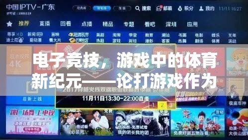 電子競技，游戲中的體育新紀(jì)元——探索與爭議