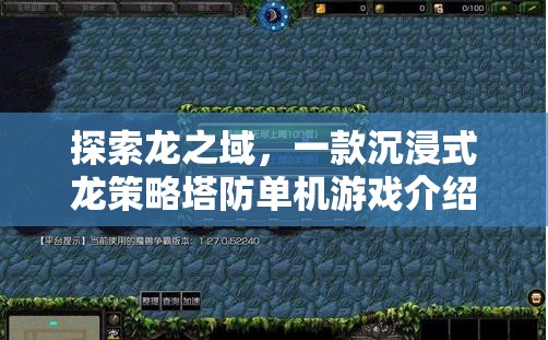 探索龍之域，沉浸式龍策略塔防的單機(jī)游戲之旅