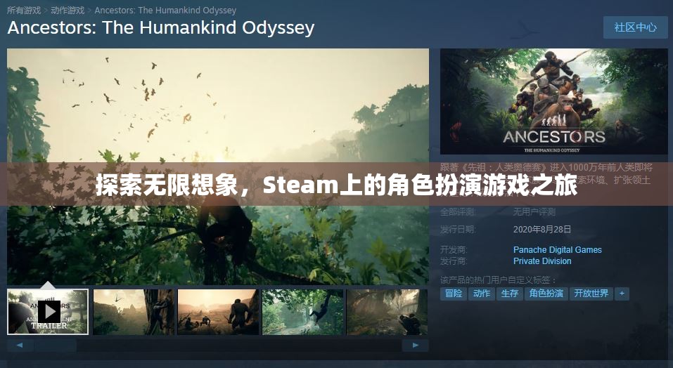 探索無限想象，Steam上的角色扮演游戲之旅