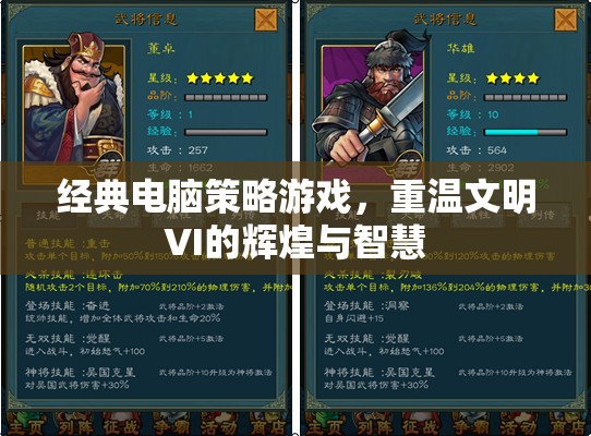 重溫經典，文明VI的輝煌與智慧