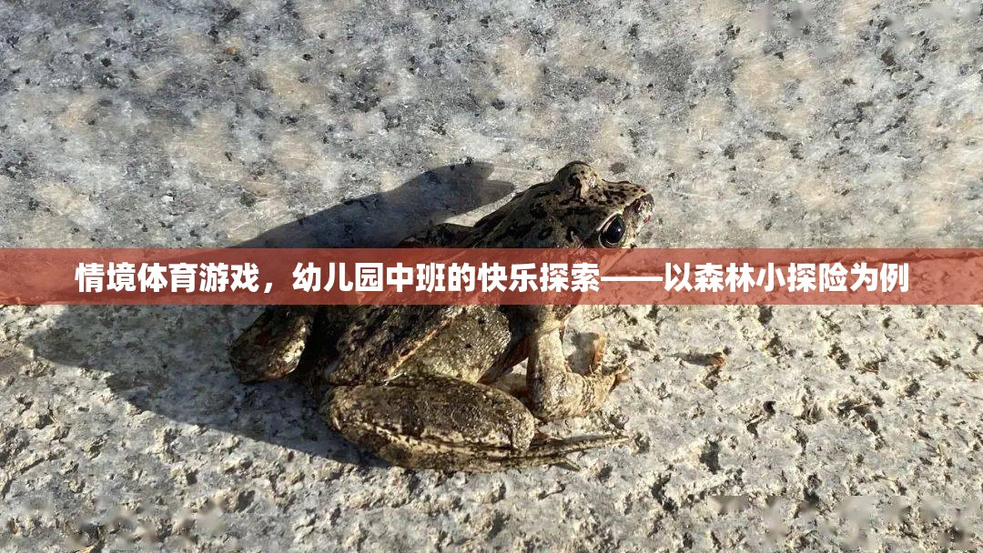 森林小探險，幼兒園中班情境體育游戲的快樂探索