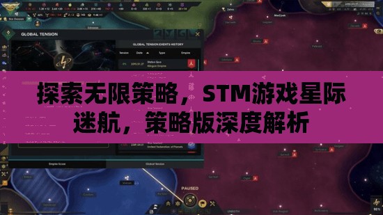 探索無限策略，STM游戲星際迷航的深度策略版解析