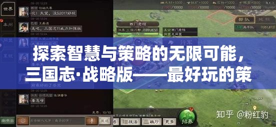 探索智慧與策略的無(wú)限可能，三國(guó)志·戰(zhàn)略版——最好玩的策略游戲深度解析