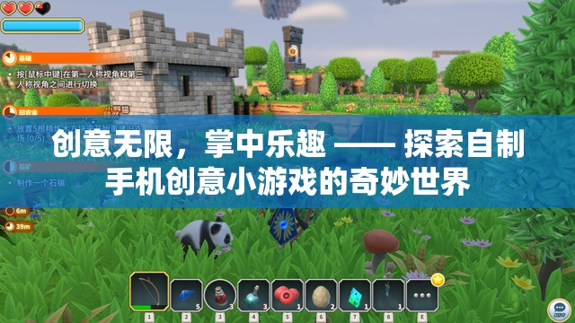 創(chuàng)意無限，掌中樂趣，探索自制手機(jī)創(chuàng)意小游戲的奇妙世界