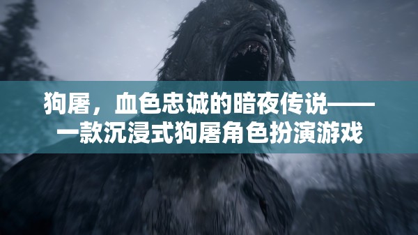 暗夜傳說(shuō)，狗屠的忠誠(chéng)之旅——沉浸式角色扮演游戲