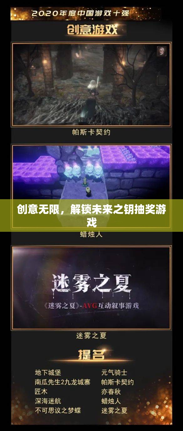 創(chuàng)意無(wú)限，解鎖未來(lái)之鑰的抽獎(jiǎng)游戲