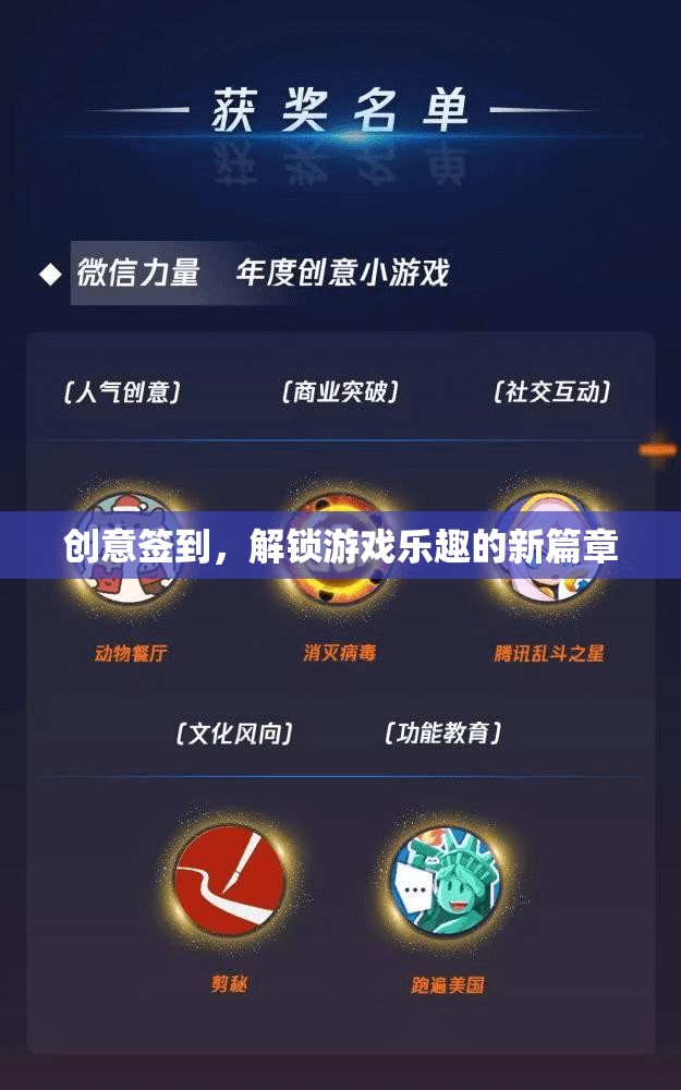 創(chuàng)意簽到，解鎖游戲樂趣的新篇章