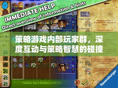 策略游戲內(nèi)部玩家群，深度互動與策略智慧的碰撞