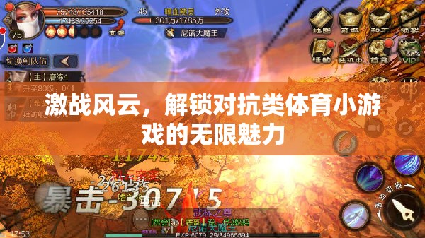 解鎖對抗類體育小游戲的無限魅力，激戰(zhàn)風云