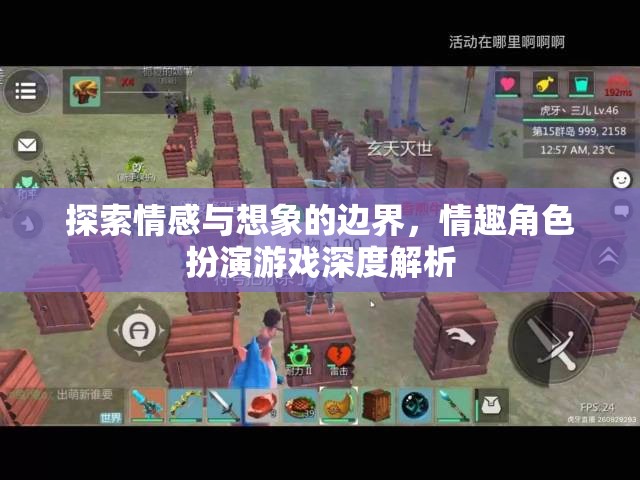 探索情感與想象的邊界，情趣角色扮演游戲的深度解析