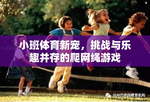 小班體育新寵，爬網(wǎng)繩游戲——挑戰(zhàn)與樂趣的完美結(jié)合