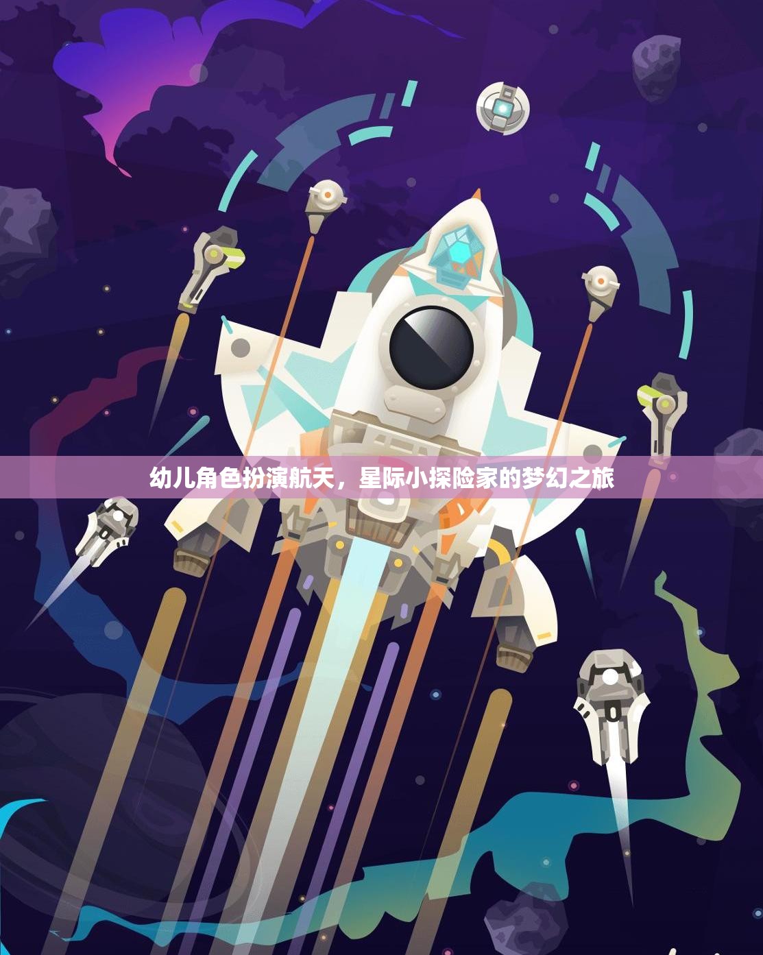 星際小探險家，幼兒角色扮演的航天夢幻之旅