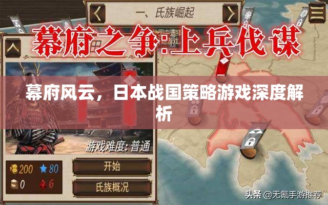 幕府風(fēng)云，深度解析日本戰(zhàn)國策略游戲
