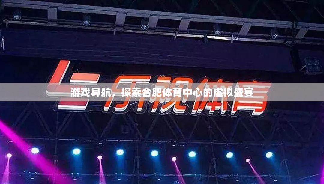 虛擬導(dǎo)航，探索合肥體育中心的盛宴之旅