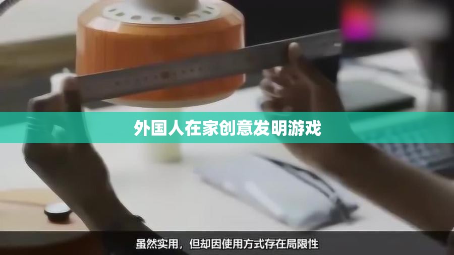 外國人在家創(chuàng)意發(fā)明游戲