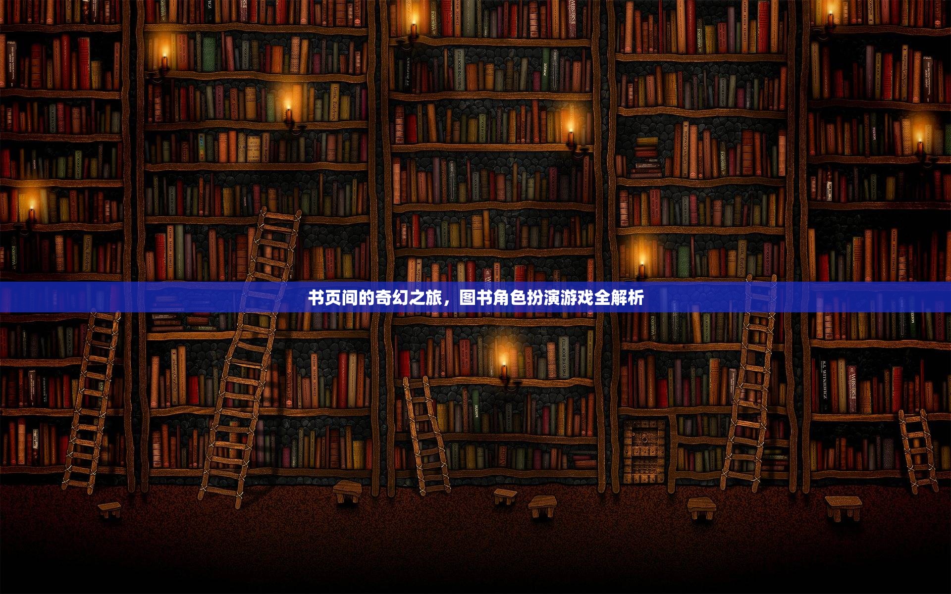 書頁(yè)間的奇幻之旅，圖書角色扮演游戲深度解析