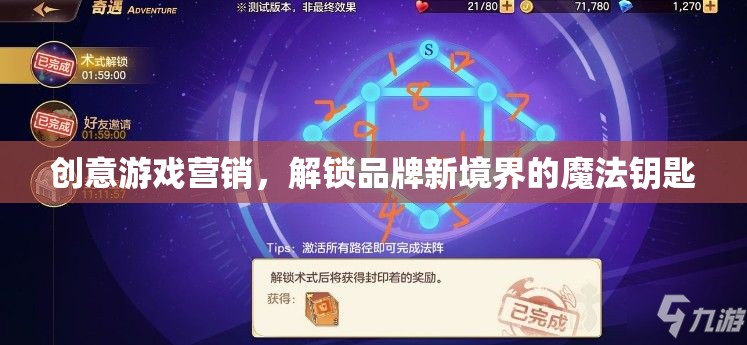 創(chuàng)意游戲營(yíng)銷，解鎖品牌新境界的魔法鑰匙
