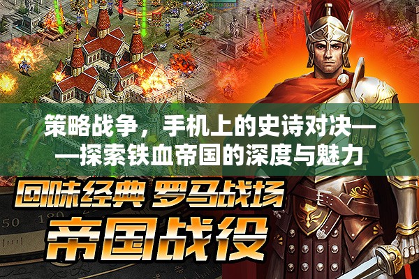 鐵血帝國，手機上的策略戰(zhàn)爭史詩