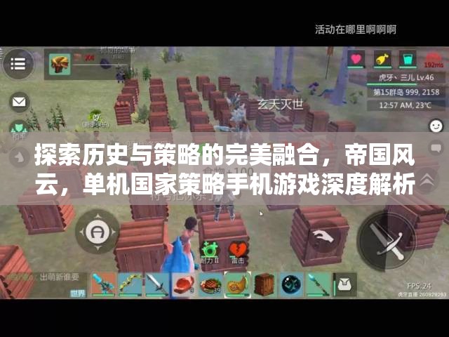 探索歷史與策略的完美融合，帝國(guó)風(fēng)云，單機(jī)國(guó)家策略手機(jī)游戲深度解析
