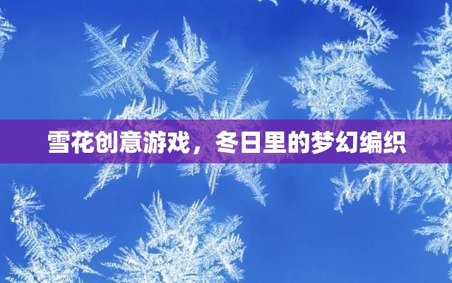 冬日夢(mèng)幻編織，雪花創(chuàng)意游戲  第1張