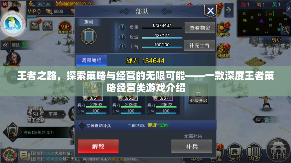 王者之路，探索策略與經(jīng)營(yíng)的無(wú)限可能——深度策略經(jīng)營(yíng)類(lèi)游戲揭秘  第3張