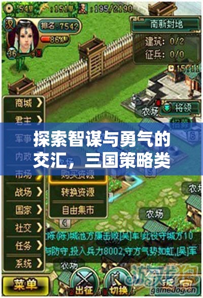 智勇交匯，三國策略類游戲的深度探索