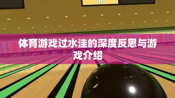 過(guò)水洼，體育游戲中的深度反思與樂(lè)趣體驗(yàn)