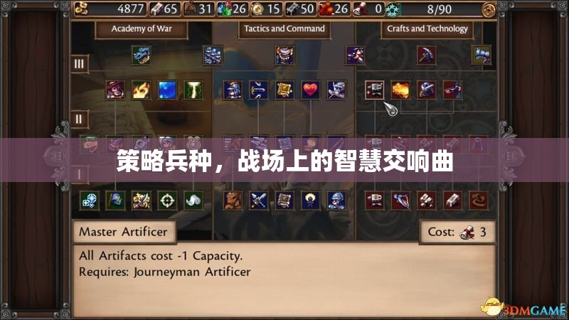 策略兵種，戰(zhàn)場上的智慧交響曲