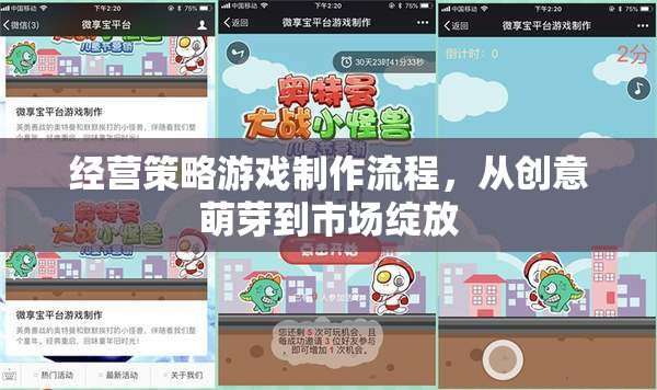 從創(chuàng)意萌芽到市場綻放，經(jīng)營策略游戲的全流程解析