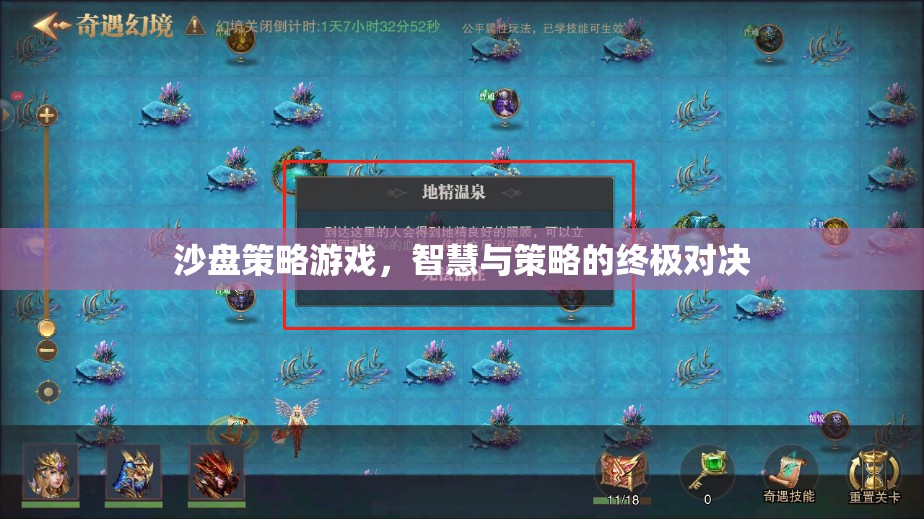 智慧與策略的終極對決，沙盤策略游戲的魅力