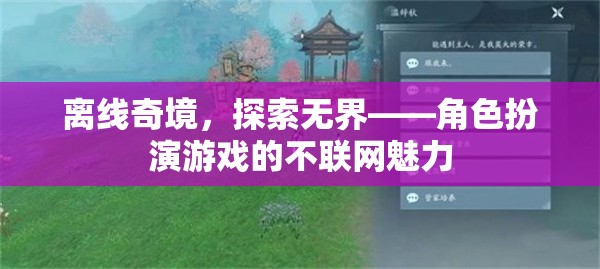 離線(xiàn)奇境，探索角色扮演游戲的不聯(lián)網(wǎng)魅力  第2張