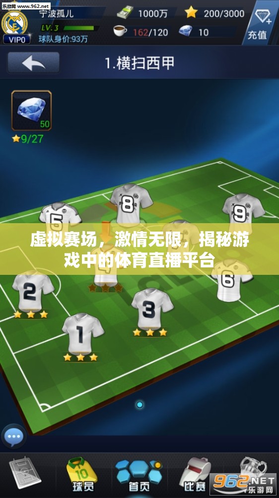 虛擬賽場(chǎng)，激情無(wú)限，揭秘游戲中的體育直播平臺(tái)