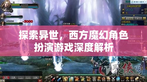 探索異世，深度解析西方魔幻角色扮演游戲