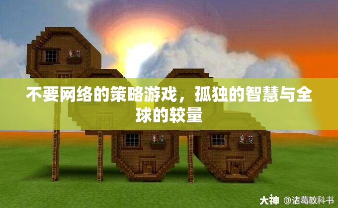 孤島智謀，無(wú)網(wǎng)絡(luò)策略游戲的全球較量