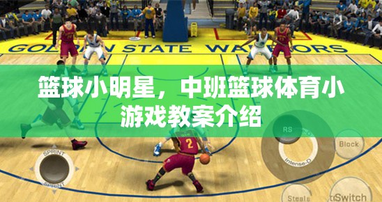中班籃球小明星，趣味籃球體育游戲教案  第1張