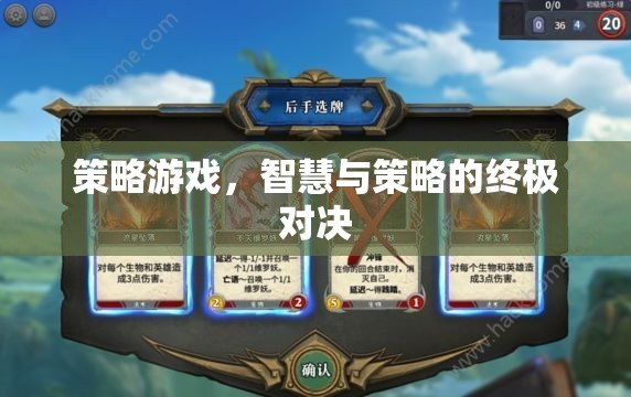 智慧與策略的巔峰對決，策略游戲的終極挑戰(zhàn)