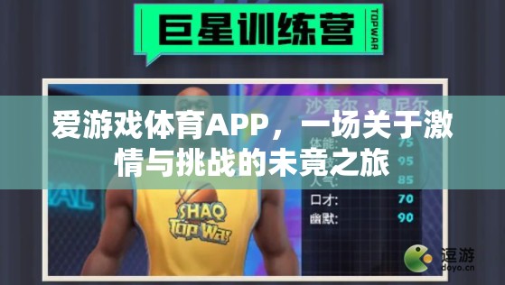 愛游戲體育APP，激情與挑戰(zhàn)的未竟之旅