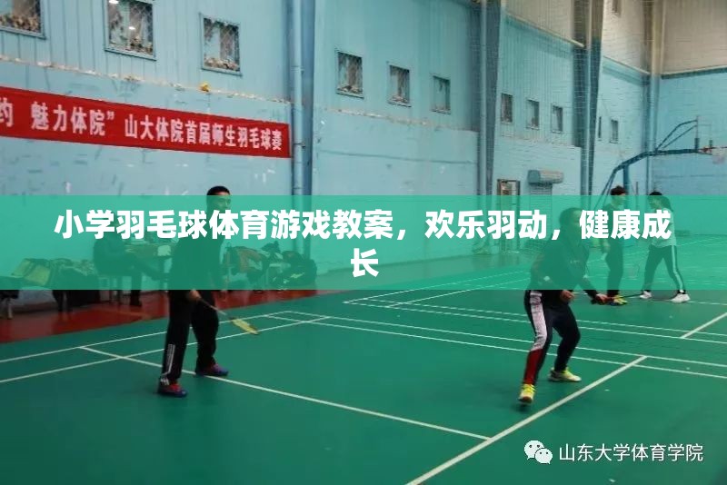 歡樂羽動，健康成長，小學羽毛球體育游戲教案設計