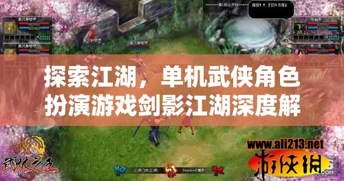 劍影江湖，深度解析單機(jī)武俠角色扮演游戲的江湖探索之旅