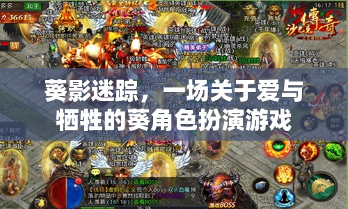 葵影迷蹤，一場關(guān)于愛與犧牲的葵角色扮演游戲