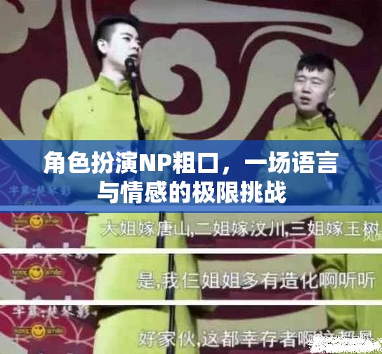 粗口與情感的極限碰撞，角色扮演的NP挑戰(zhàn)