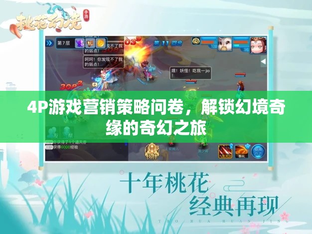 解鎖奇幻之旅，4P游戲營銷策略問卷的探索  第1張