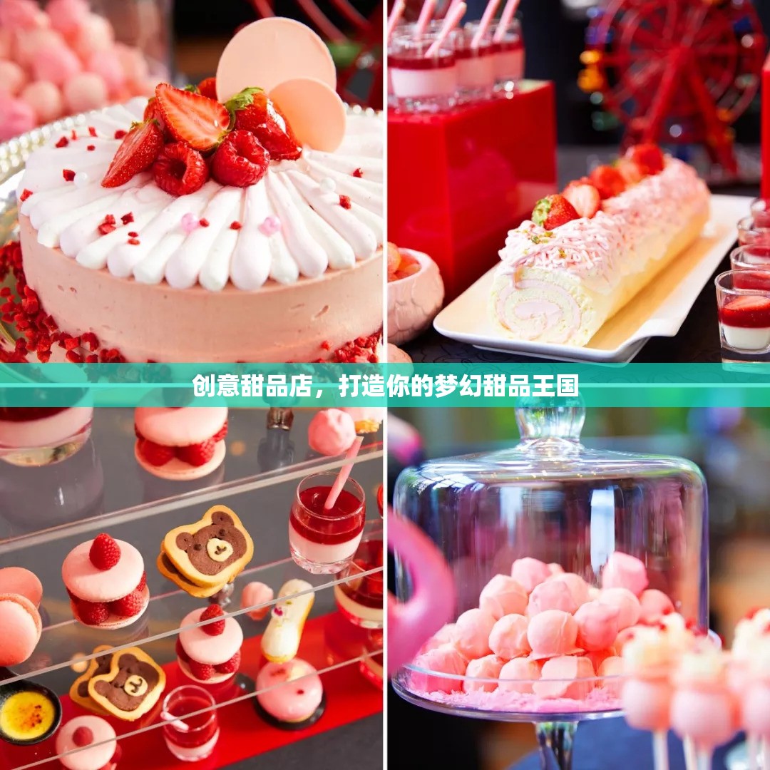 打造夢(mèng)幻甜品王國(guó)，創(chuàng)意甜品店的美妙之旅