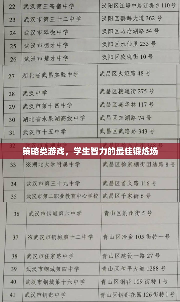 策略類游戲，學生智力的最佳鍛煉場
