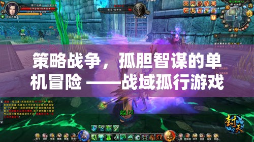 孤膽智謀，戰(zhàn)域孤行——策略戰(zhàn)爭的單機冒險之旅