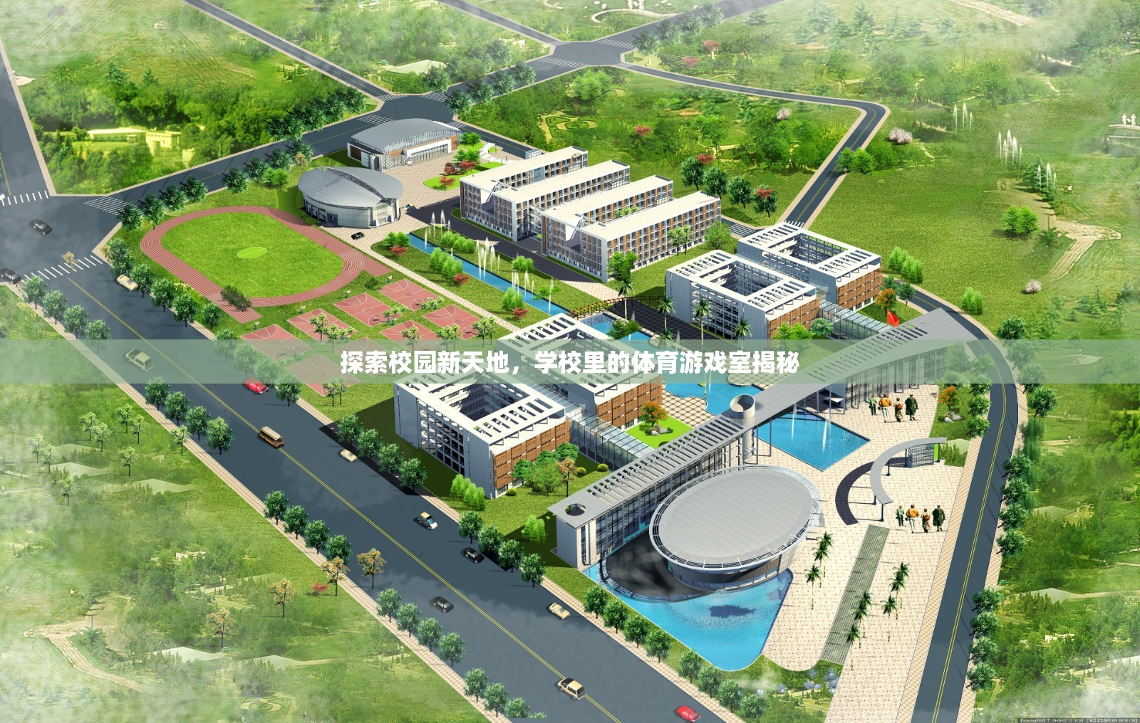 校園新天地，揭秘學校里的體育游戲室