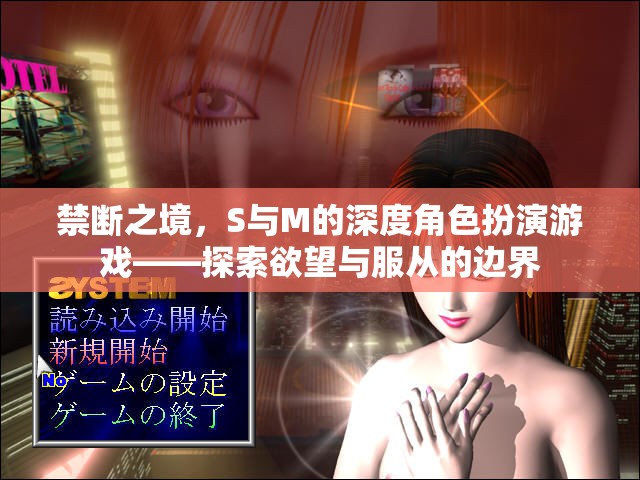 禁斷之境，S與M的深度角色扮演游戲——探索欲望與服從的邊界