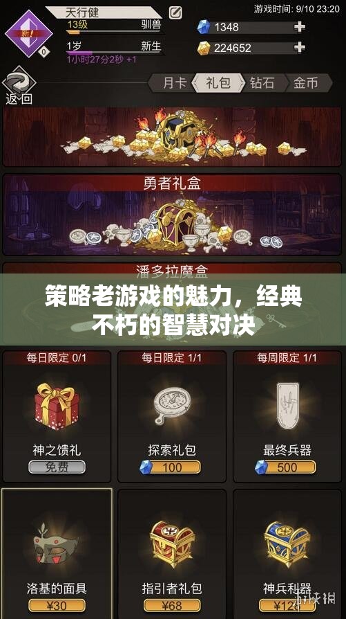 策略老游戲的經(jīng)典魅力，智慧與對決的永恒較量