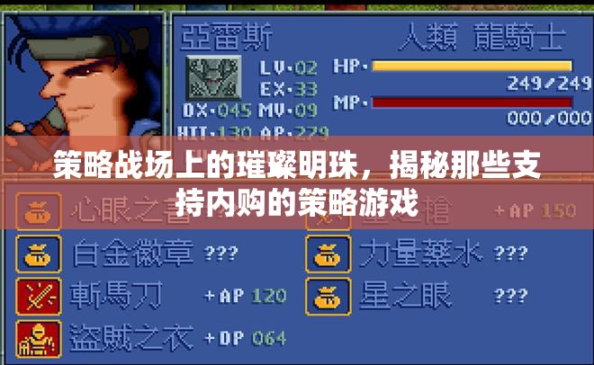 策略戰(zhàn)場(chǎng)上的璀璨明珠，揭秘支持內(nèi)購(gòu)的策略游戲